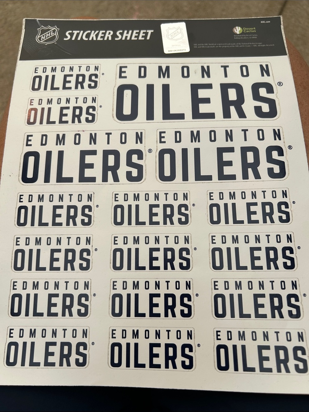 New! Edmonton Oilers 🇨🇦 🏒